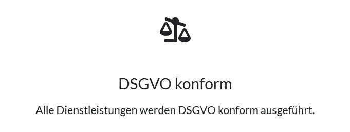 DSGVO konform