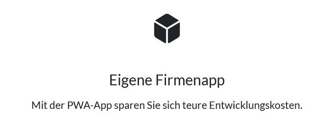 Eigene Firmenapp
